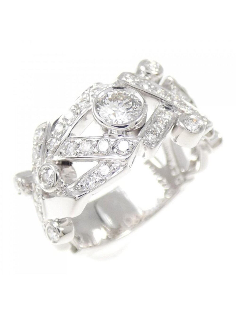 Chanel Christo Glass Ring